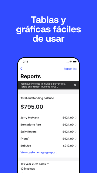 Creador de Factura: Invoice2go — captura 3